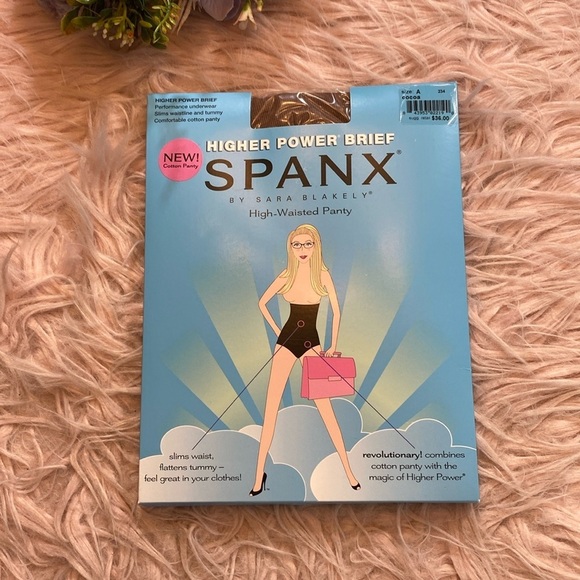 NEW SPANX Higher Power Brief in Cocoa sz A - Picture 1 of 5